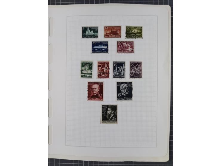 1872/1946, ungebrauchte/postfrische und gestempelte Sammlung ab Deutsches Reich mit besseren, ab 1933 viele postfrische Ausga