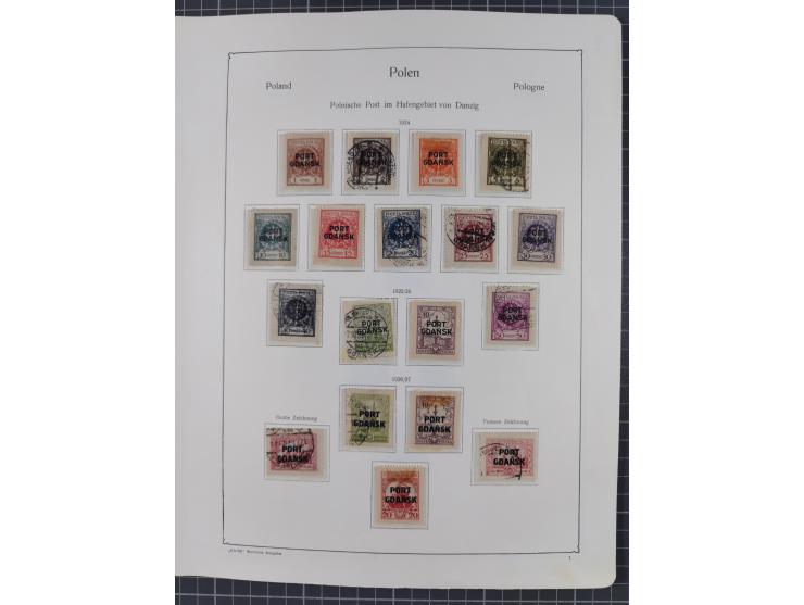 1872/1946, ungebrauchte/postfrische und gestempelte Sammlung ab Deutsches Reich mit besseren, ab 1933 viele postfrische Ausga