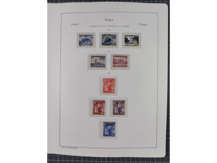 1872/1946, ungebrauchte/postfrische und gestempelte Sammlung ab Deutsches Reich mit besseren, ab 1933 viele postfrische Ausga