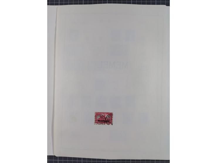 1872/1946, ungebrauchte/postfrische und gestempelte Sammlung ab Deutsches Reich mit besseren, ab 1933 viele postfrische Ausga