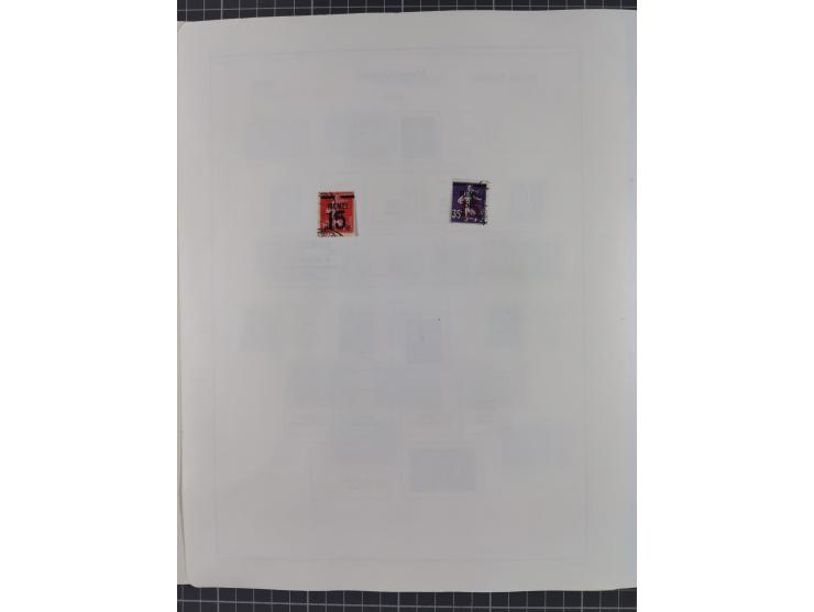 1872/1946, ungebrauchte/postfrische und gestempelte Sammlung ab Deutsches Reich mit besseren, ab 1933 viele postfrische Ausga