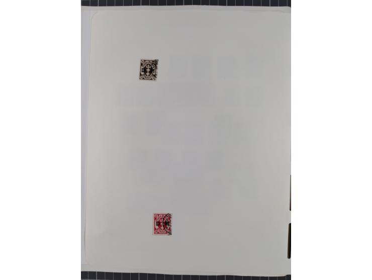 1872/1946, ungebrauchte/postfrische und gestempelte Sammlung ab Deutsches Reich mit besseren, ab 1933 viele postfrische Ausga