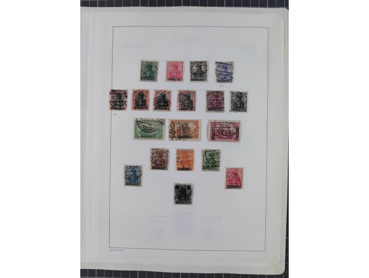 1872/1946, ungebrauchte/postfrische und gestempelte Sammlung ab Deutsches Reich mit besseren, ab 1933 viele postfrische Ausga