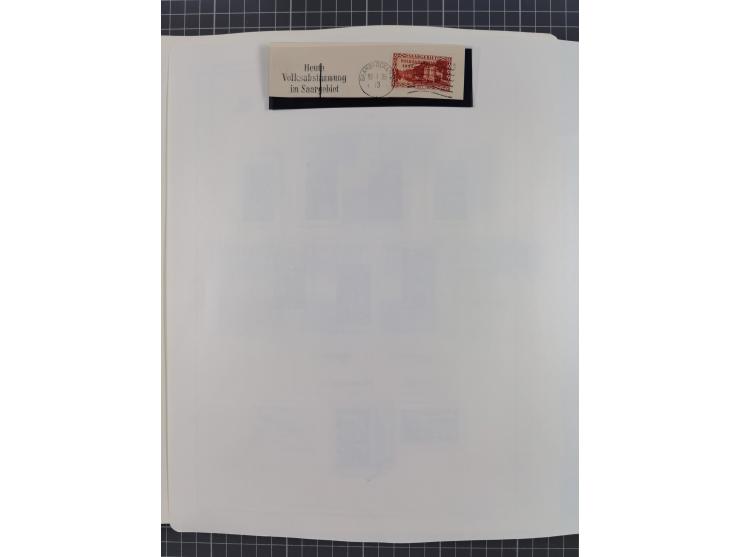 1872/1946, ungebrauchte/postfrische und gestempelte Sammlung ab Deutsches Reich mit besseren, ab 1933 viele postfrische Ausga
