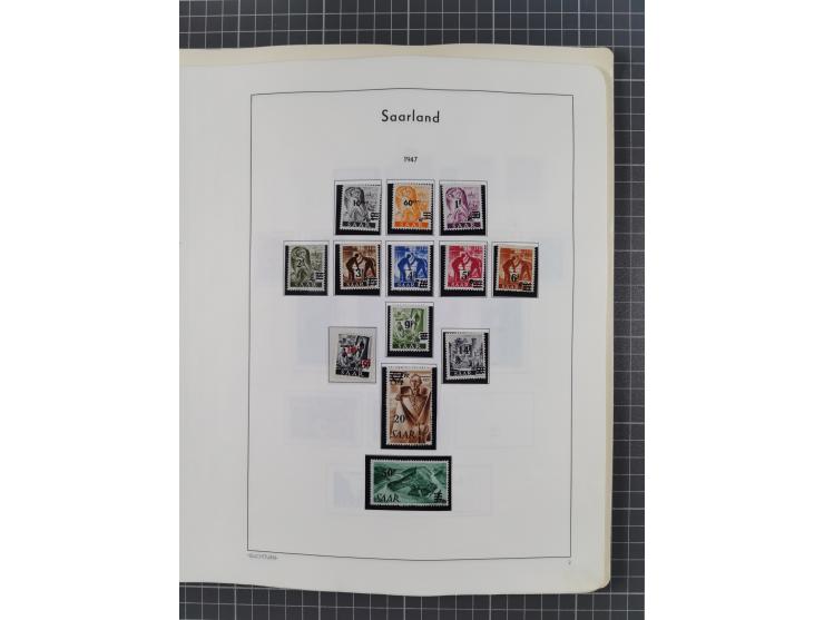 1872/1946, ungebrauchte/postfrische und gestempelte Sammlung ab Deutsches Reich mit besseren, ab 1933 viele postfrische Ausga