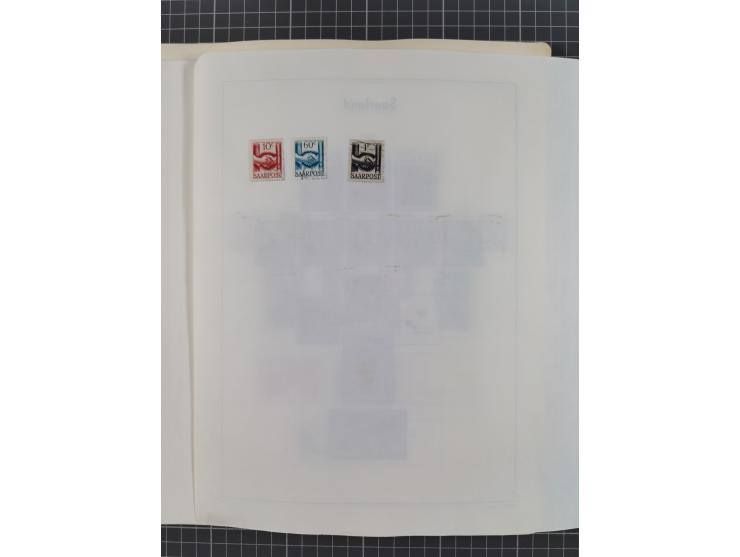 1872/1946, ungebrauchte/postfrische und gestempelte Sammlung ab Deutsches Reich mit besseren, ab 1933 viele postfrische Ausga