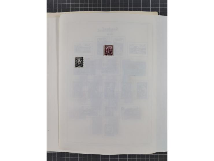 1872/1946, ungebrauchte/postfrische und gestempelte Sammlung ab Deutsches Reich mit besseren, ab 1933 viele postfrische Ausga