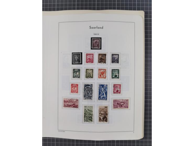 1872/1946, ungebrauchte/postfrische und gestempelte Sammlung ab Deutsches Reich mit besseren, ab 1933 viele postfrische Ausga