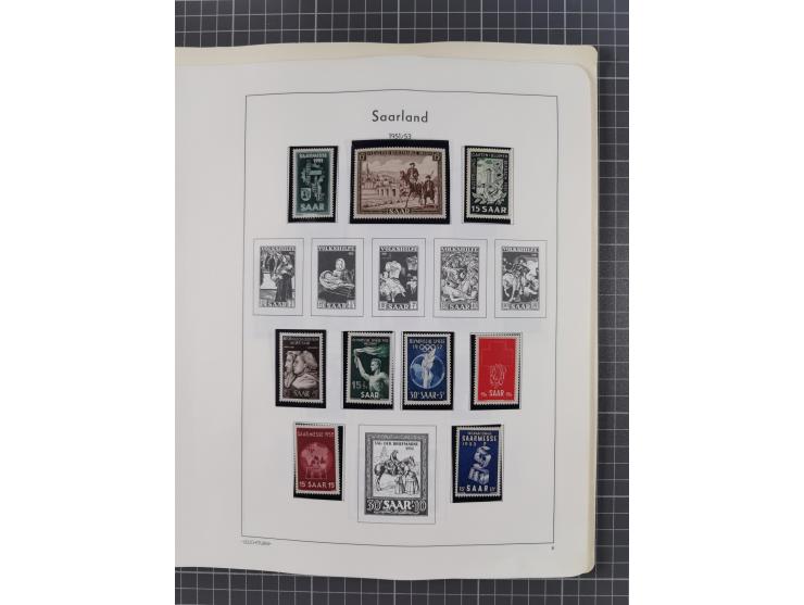 1872/1946, ungebrauchte/postfrische und gestempelte Sammlung ab Deutsches Reich mit besseren, ab 1933 viele postfrische Ausga