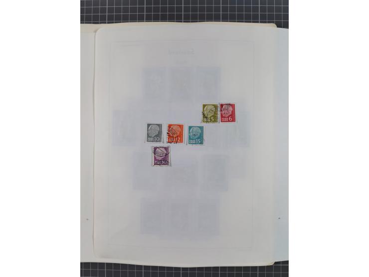 1872/1946, ungebrauchte/postfrische und gestempelte Sammlung ab Deutsches Reich mit besseren, ab 1933 viele postfrische Ausga