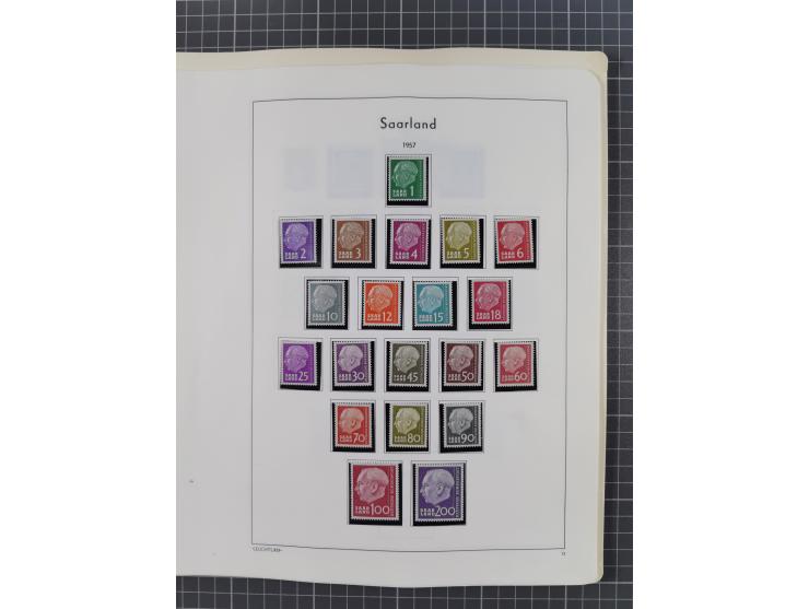 1872/1946, ungebrauchte/postfrische und gestempelte Sammlung ab Deutsches Reich mit besseren, ab 1933 viele postfrische Ausga