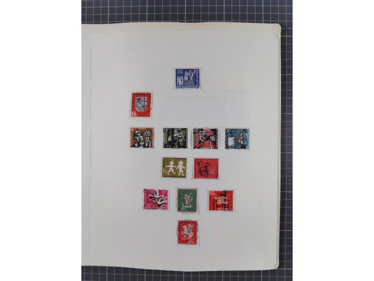 1872/1946, ungebrauchte/postfrische und gestempelte Sammlung ab Deutsches Reich mit besseren, ab 1933 viele postfrische Ausga