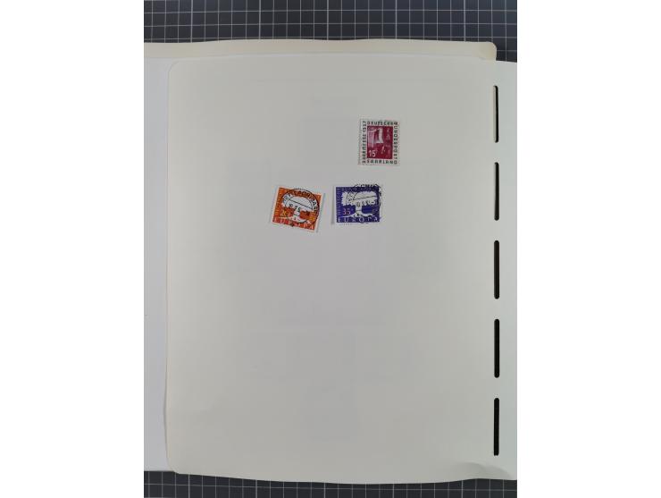 1872/1946, ungebrauchte/postfrische und gestempelte Sammlung ab Deutsches Reich mit besseren, ab 1933 viele postfrische Ausga