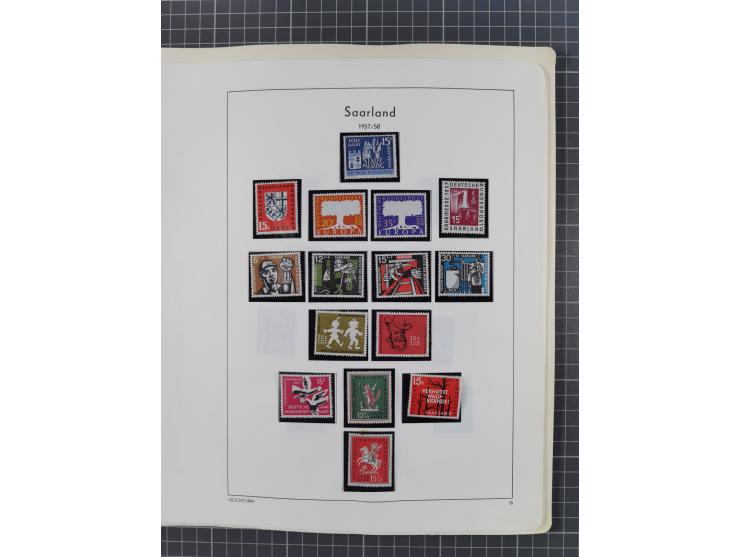 1872/1946, ungebrauchte/postfrische und gestempelte Sammlung ab Deutsches Reich mit besseren, ab 1933 viele postfrische Ausga