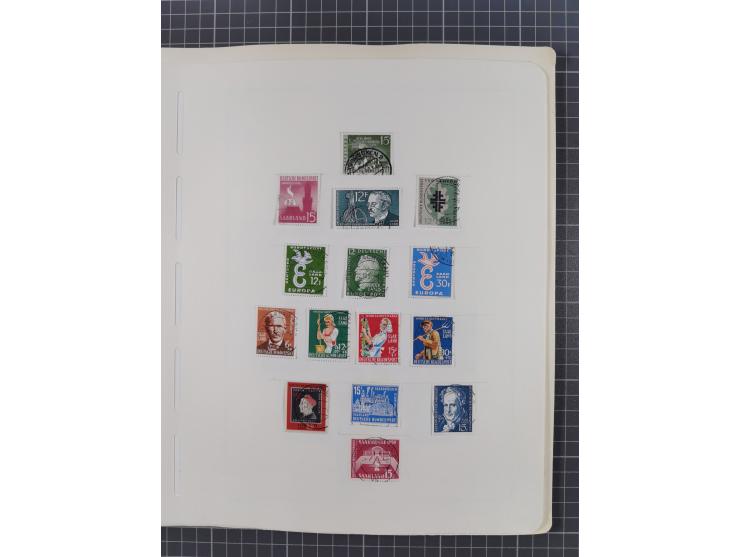 1872/1946, ungebrauchte/postfrische und gestempelte Sammlung ab Deutsches Reich mit besseren, ab 1933 viele postfrische Ausga