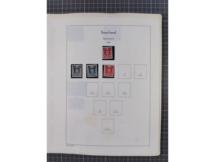 1872/1946, ungebrauchte/postfrische und gestempelte Sammlung ab Deutsches Reich mit besseren, ab 1933 viele postfrische Ausga
