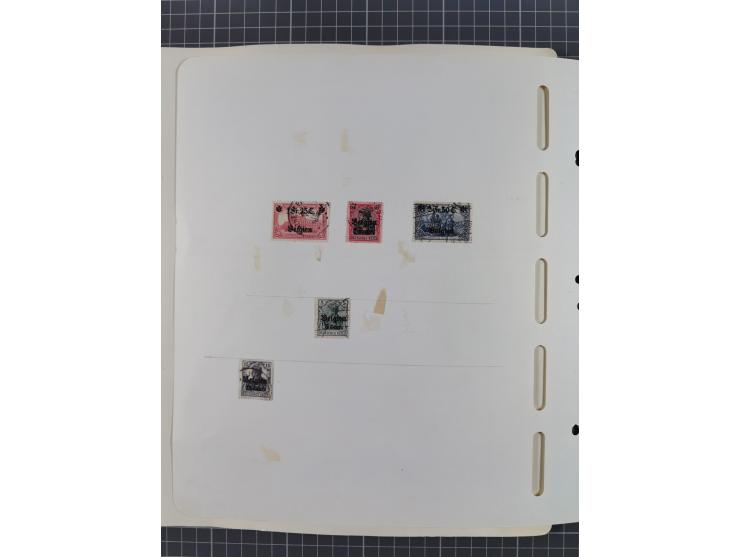 1872/1946, ungebrauchte/postfrische und gestempelte Sammlung ab Deutsches Reich mit besseren, ab 1933 viele postfrische Ausga