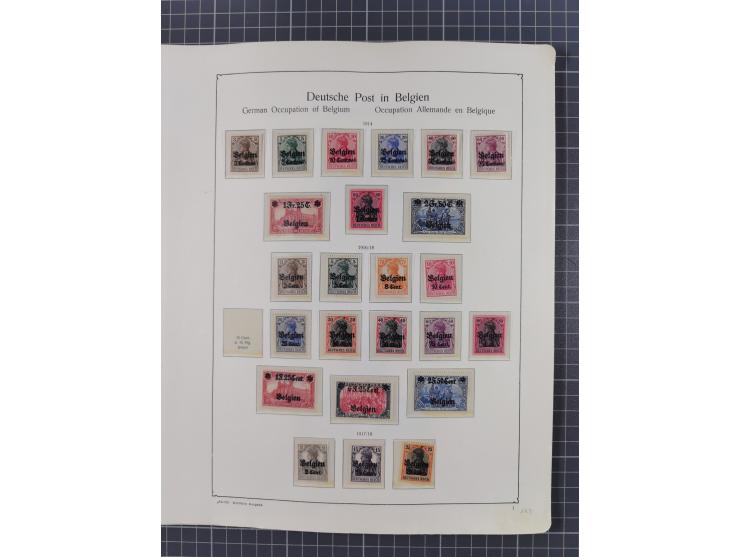 1872/1946, ungebrauchte/postfrische und gestempelte Sammlung ab Deutsches Reich mit besseren, ab 1933 viele postfrische Ausga