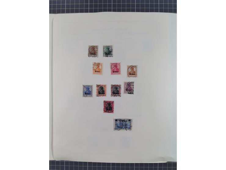 1872/1946, ungebrauchte/postfrische und gestempelte Sammlung ab Deutsches Reich mit besseren, ab 1933 viele postfrische Ausga