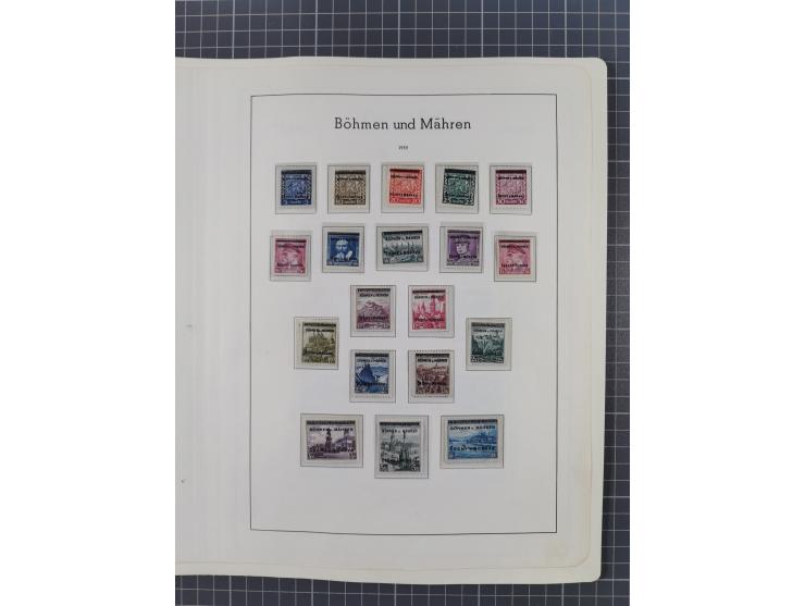 1872/1946, ungebrauchte/postfrische und gestempelte Sammlung ab Deutsches Reich mit besseren, ab 1933 viele postfrische Ausga