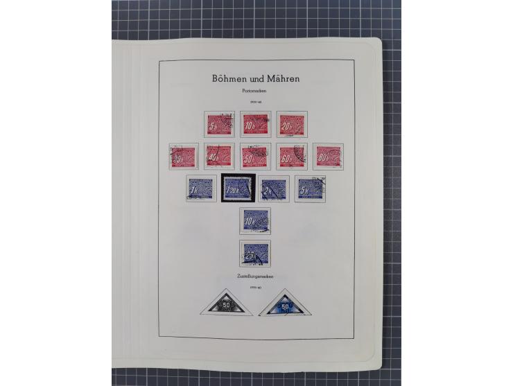 1872/1946, ungebrauchte/postfrische und gestempelte Sammlung ab Deutsches Reich mit besseren, ab 1933 viele postfrische Ausga