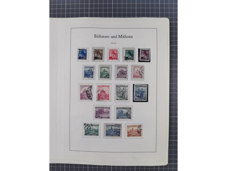 1872/1946, ungebrauchte/postfrische und gestempelte Sammlung ab Deutsches Reich mit besseren, ab 1933 viele postfrische Ausga