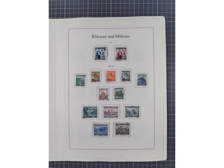 1872/1946, ungebrauchte/postfrische und gestempelte Sammlung ab Deutsches Reich mit besseren, ab 1933 viele postfrische Ausga