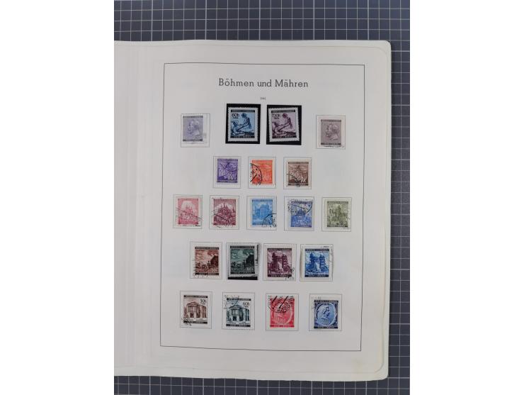 1872/1946, ungebrauchte/postfrische und gestempelte Sammlung ab Deutsches Reich mit besseren, ab 1933 viele postfrische Ausga