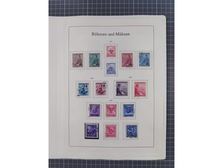 1872/1946, ungebrauchte/postfrische und gestempelte Sammlung ab Deutsches Reich mit besseren, ab 1933 viele postfrische Ausga