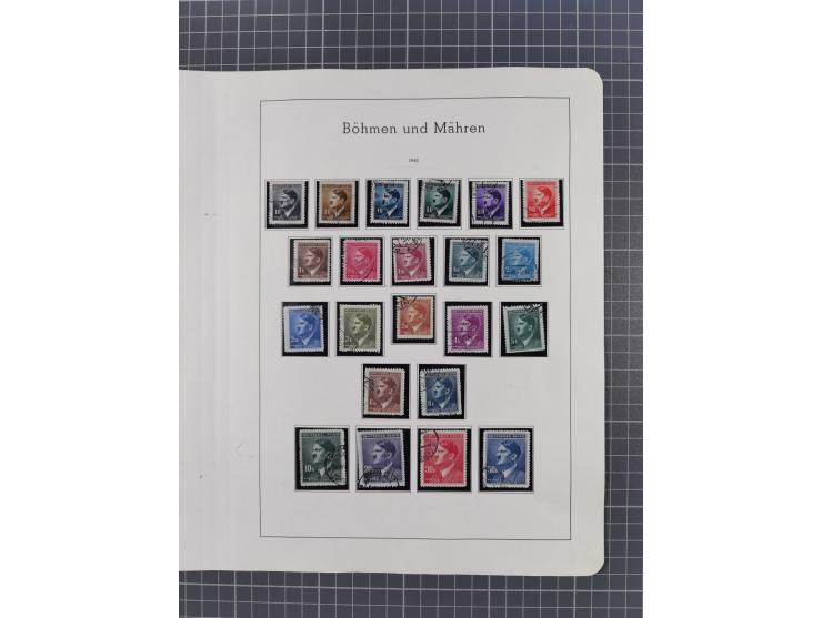 1872/1946, ungebrauchte/postfrische und gestempelte Sammlung ab Deutsches Reich mit besseren, ab 1933 viele postfrische Ausga