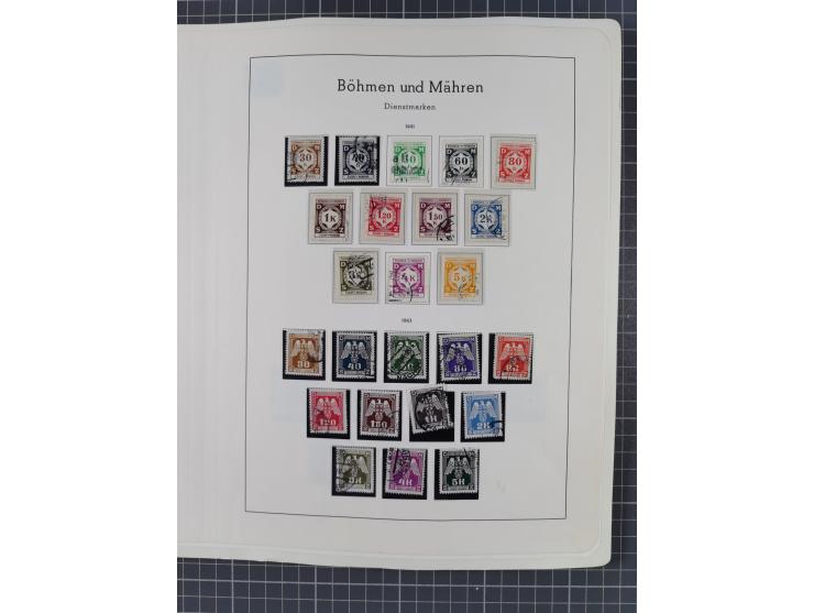 1872/1946, ungebrauchte/postfrische und gestempelte Sammlung ab Deutsches Reich mit besseren, ab 1933 viele postfrische Ausga