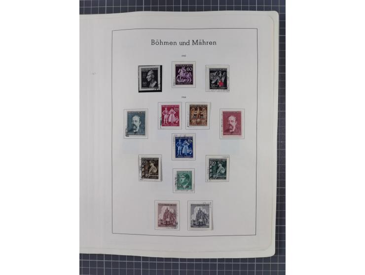 1872/1946, ungebrauchte/postfrische und gestempelte Sammlung ab Deutsches Reich mit besseren, ab 1933 viele postfrische Ausga