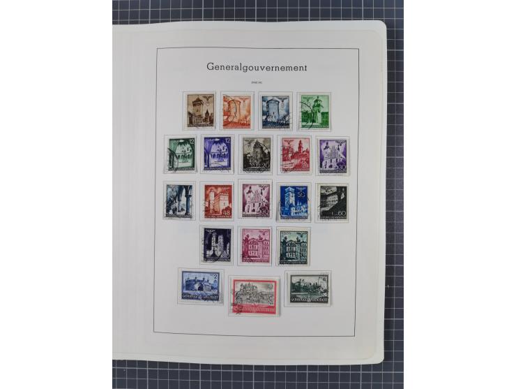 1872/1946, ungebrauchte/postfrische und gestempelte Sammlung ab Deutsches Reich mit besseren, ab 1933 viele postfrische Ausga