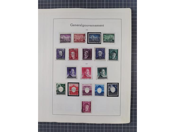 1872/1946, ungebrauchte/postfrische und gestempelte Sammlung ab Deutsches Reich mit besseren, ab 1933 viele postfrische Ausga