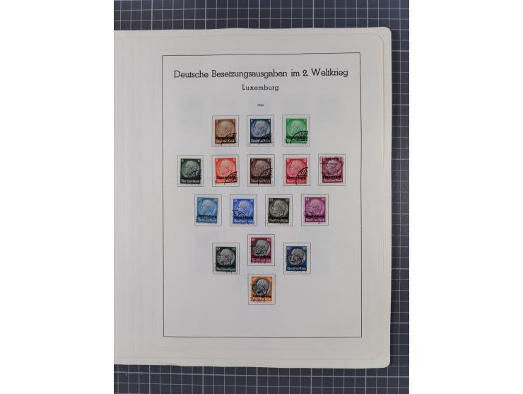 1872/1946, ungebrauchte/postfrische und gestempelte Sammlung ab Deutsches Reich mit besseren, ab 1933 viele postfrische Ausga