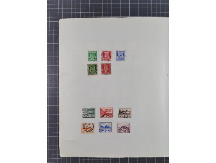 1872/1946, ungebrauchte/postfrische und gestempelte Sammlung ab Deutsches Reich mit besseren, ab 1933 viele postfrische Ausga