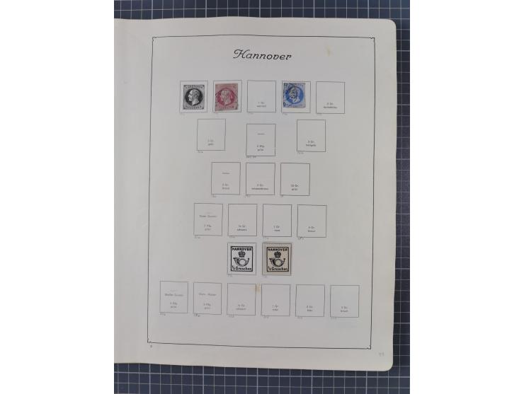 1872/1946, ungebrauchte/postfrische und gestempelte Sammlung ab Deutsches Reich mit besseren, ab 1933 viele postfrische Ausga