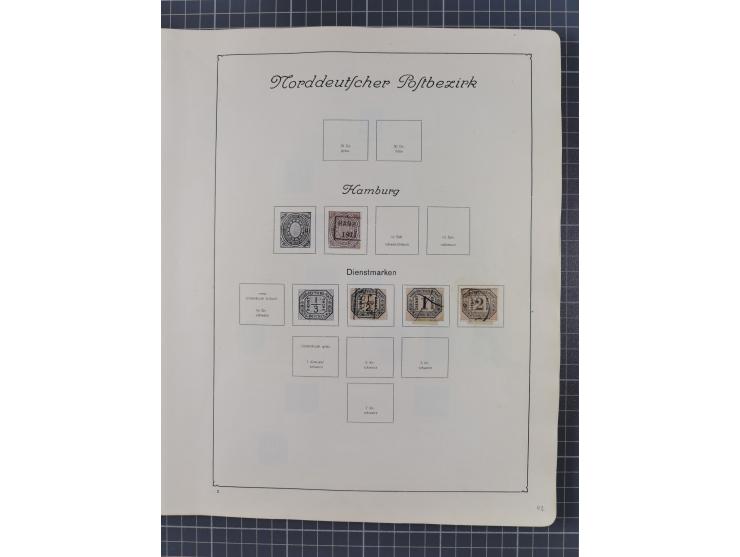 1872/1946, ungebrauchte/postfrische und gestempelte Sammlung ab Deutsches Reich mit besseren, ab 1933 viele postfrische Ausga