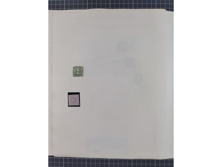 1872/1946, ungebrauchte/postfrische und gestempelte Sammlung ab Deutsches Reich mit besseren, ab 1933 viele postfrische Ausga