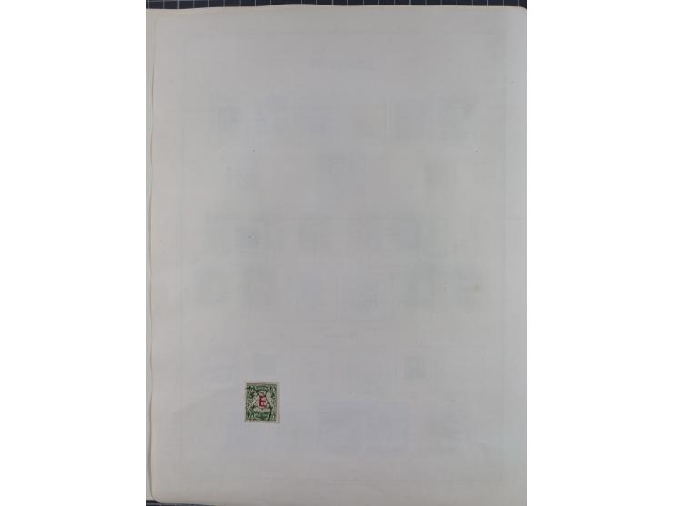 1872/1946, ungebrauchte/postfrische und gestempelte Sammlung ab Deutsches Reich mit besseren, ab 1933 viele postfrische Ausga