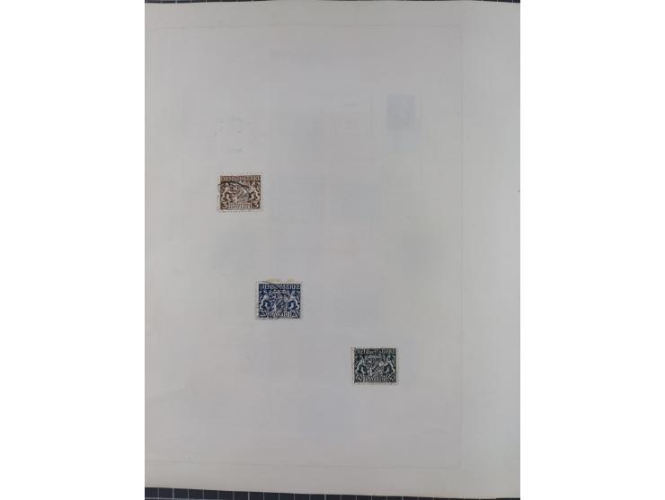 1872/1946, ungebrauchte/postfrische und gestempelte Sammlung ab Deutsches Reich mit besseren, ab 1933 viele postfrische Ausga