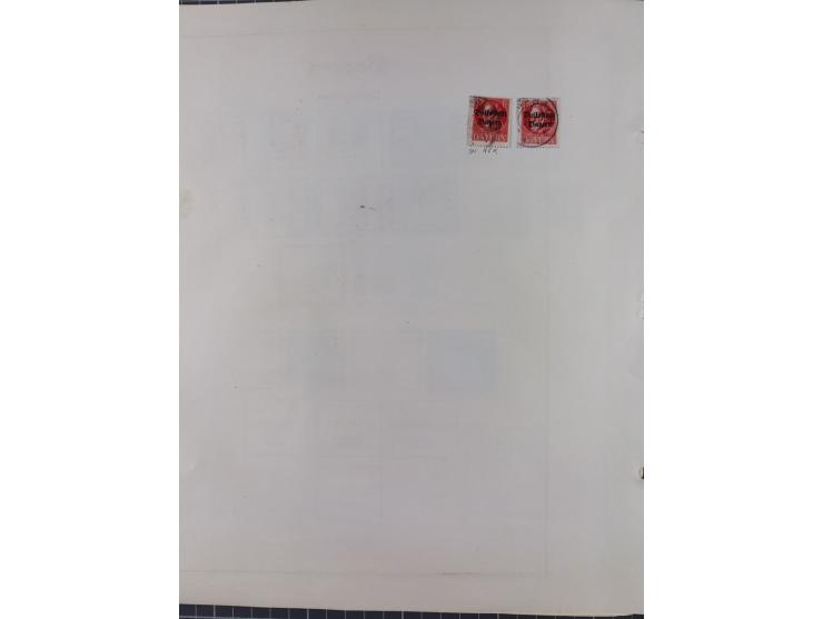 1872/1946, ungebrauchte/postfrische und gestempelte Sammlung ab Deutsches Reich mit besseren, ab 1933 viele postfrische Ausga