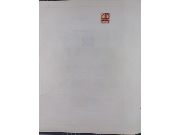 1872/1946, ungebrauchte/postfrische und gestempelte Sammlung ab Deutsches Reich mit besseren, ab 1933 viele postfrische Ausga