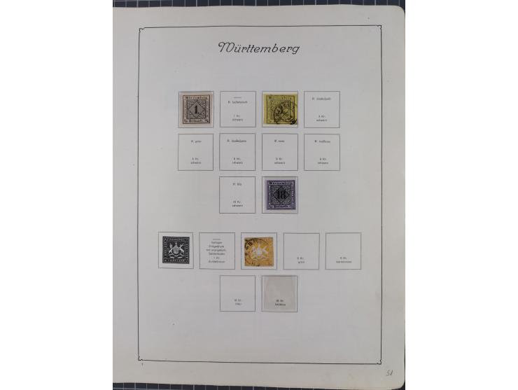 1872/1946, ungebrauchte/postfrische und gestempelte Sammlung ab Deutsches Reich mit besseren, ab 1933 viele postfrische Ausga