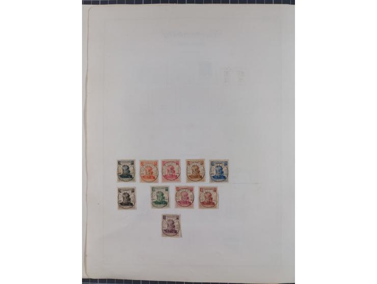 1872/1946, ungebrauchte/postfrische und gestempelte Sammlung ab Deutsches Reich mit besseren, ab 1933 viele postfrische Ausga