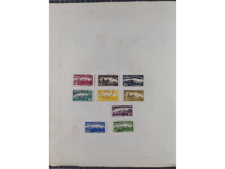 1872/1946, ungebrauchte/postfrische und gestempelte Sammlung ab Deutsches Reich mit besseren, ab 1933 viele postfrische Ausga
