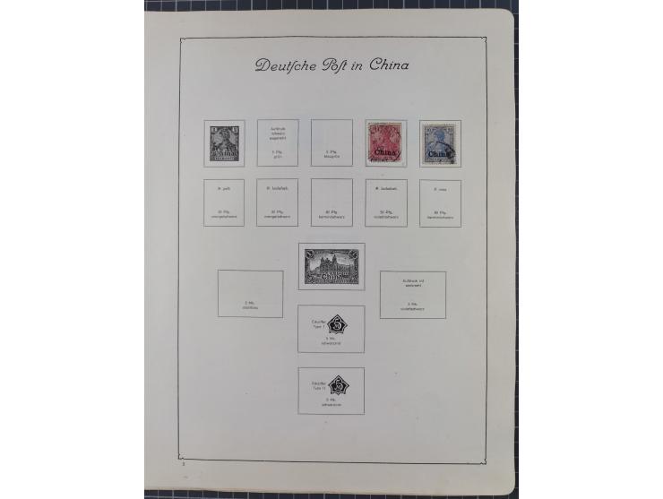 1872/1946, ungebrauchte/postfrische und gestempelte Sammlung ab Deutsches Reich mit besseren, ab 1933 viele postfrische Ausga