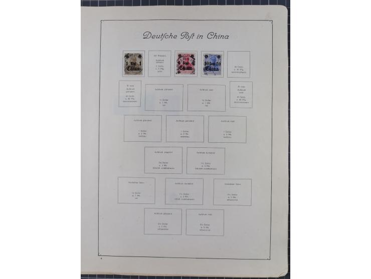 1872/1946, ungebrauchte/postfrische und gestempelte Sammlung ab Deutsches Reich mit besseren, ab 1933 viele postfrische Ausga