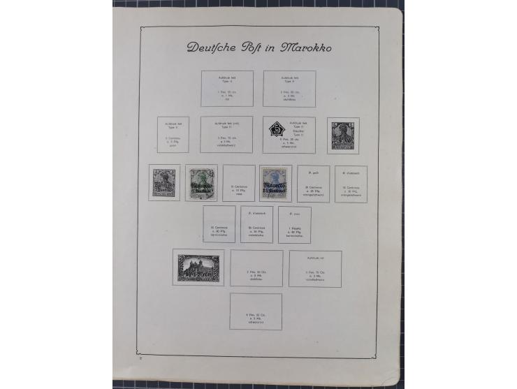 1872/1946, ungebrauchte/postfrische und gestempelte Sammlung ab Deutsches Reich mit besseren, ab 1933 viele postfrische Ausga