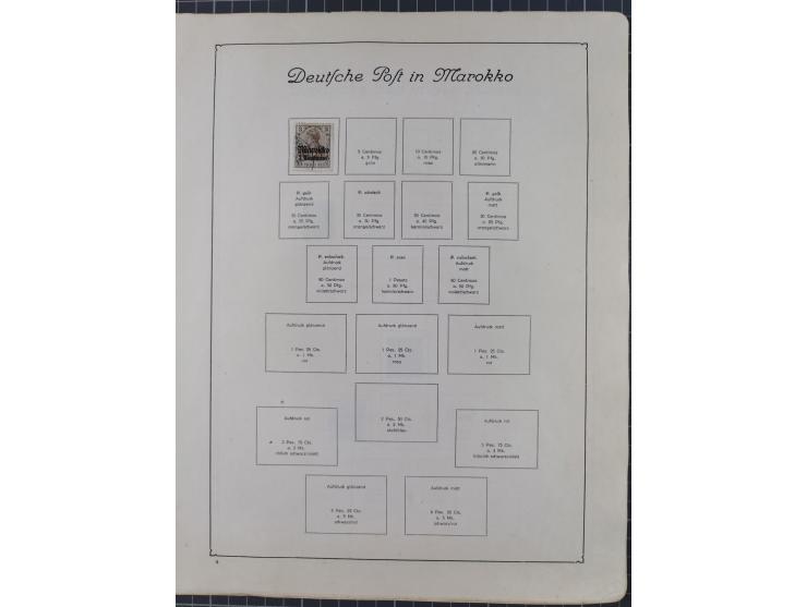 1872/1946, ungebrauchte/postfrische und gestempelte Sammlung ab Deutsches Reich mit besseren, ab 1933 viele postfrische Ausga